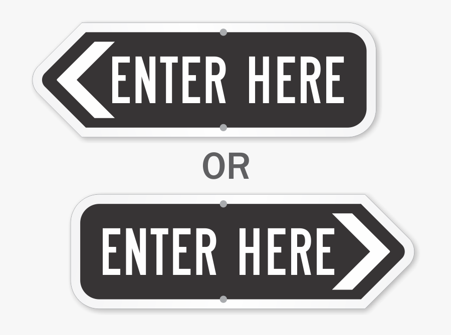 Entrance Signs Garage Zoom - Paso De Jama, Transparent Clipart