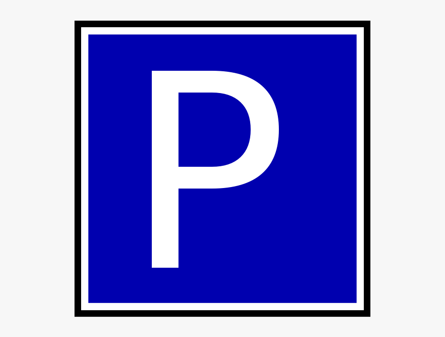 Parking Romus 01 - Sign, Transparent Clipart