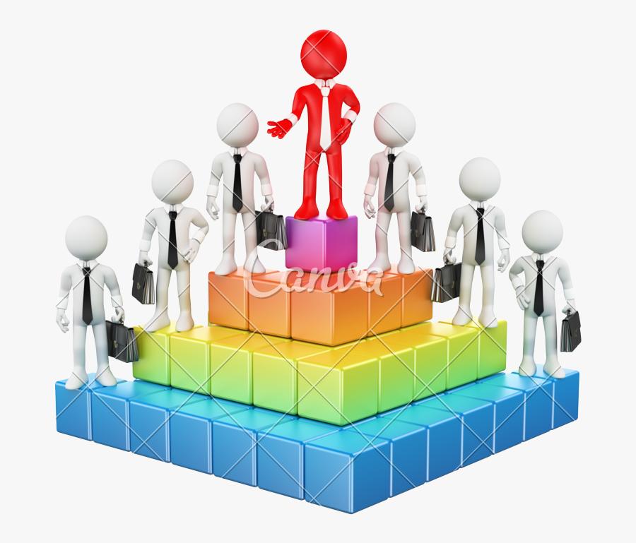 Picture Black And White Download D White People - Hierarchy Stick Figure, Transparent Clipart