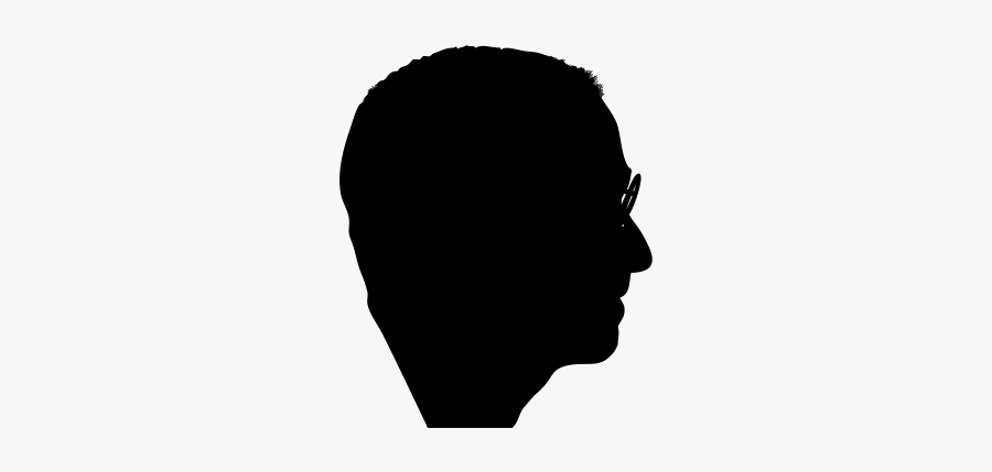 Steve Jobs Silhouette - Silhouette, Transparent Clipart