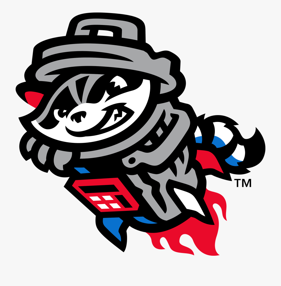 Rocket City Trash Pandas, Transparent Clipart