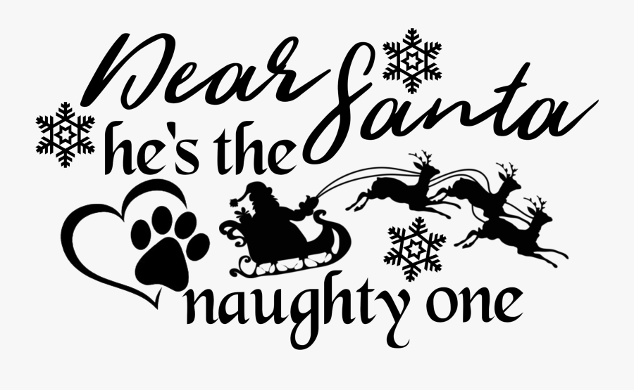 Santa Sleigh Moon Silhouette Png, Transparent Clipart