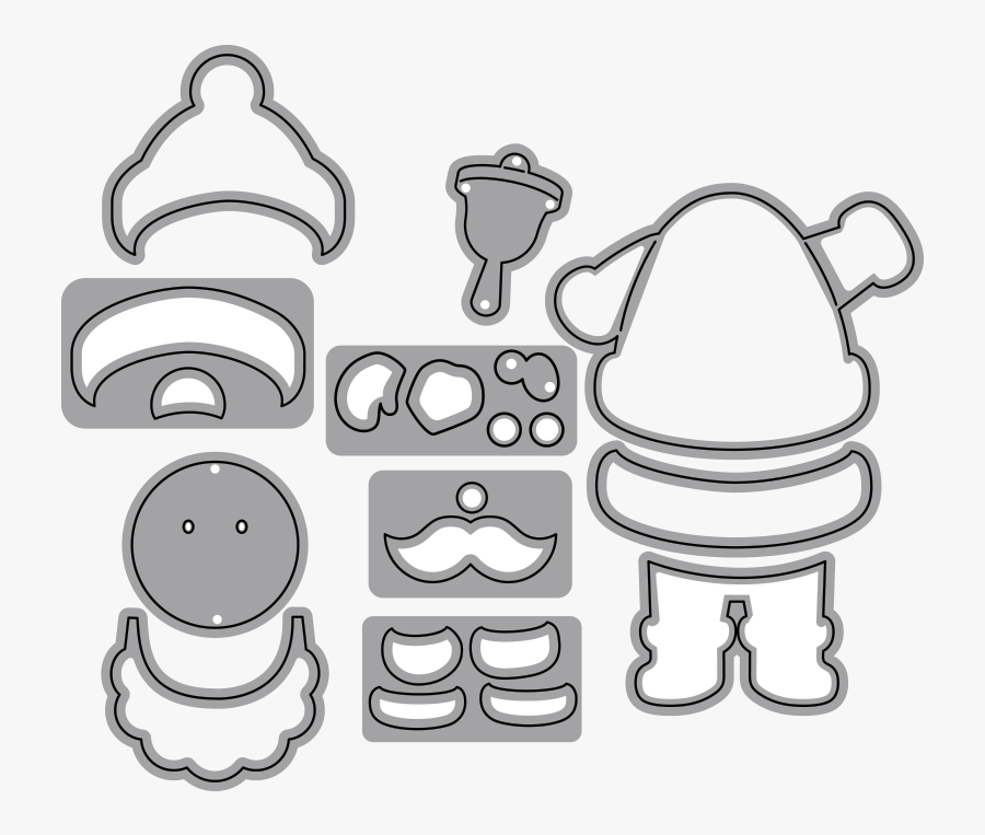 Santa Claus, Transparent Clipart