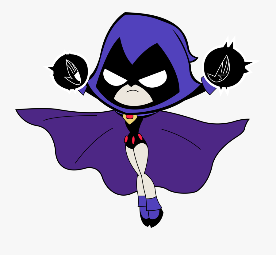 Raven From Teen Titans Go - Teen Titans Go Raven Magic, Transparent Clipart
