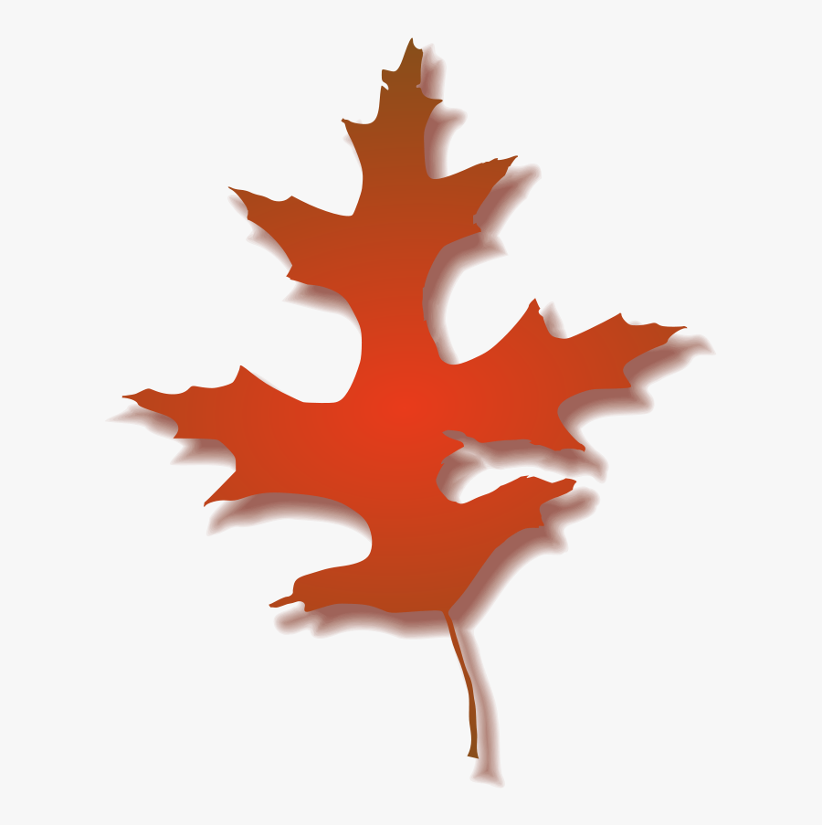 Oak Leaf - Red Oak Leaf Clipart, Transparent Clipart