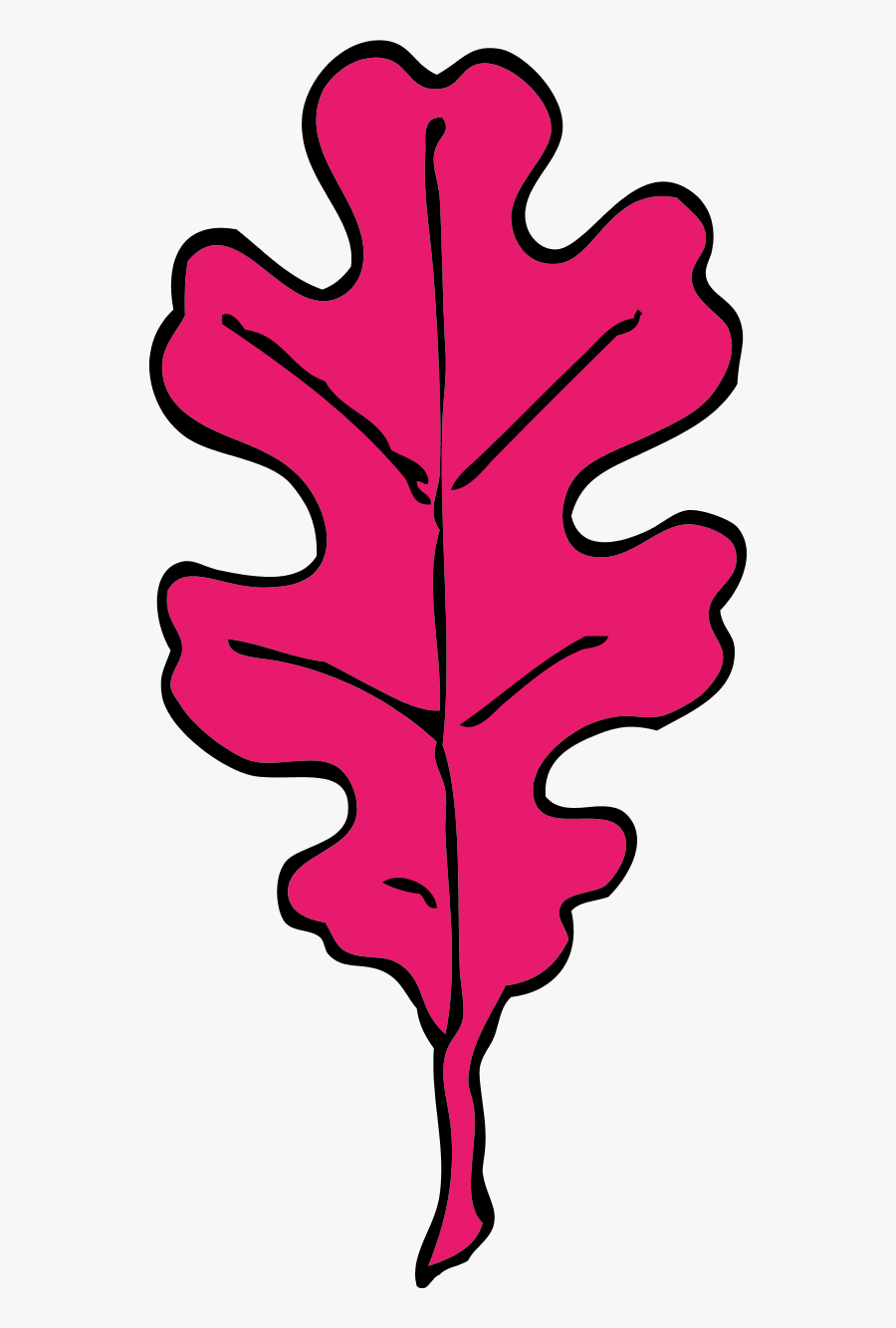 Vector Clip Art - Brown Oak Leaf Clipart, Transparent Clipart