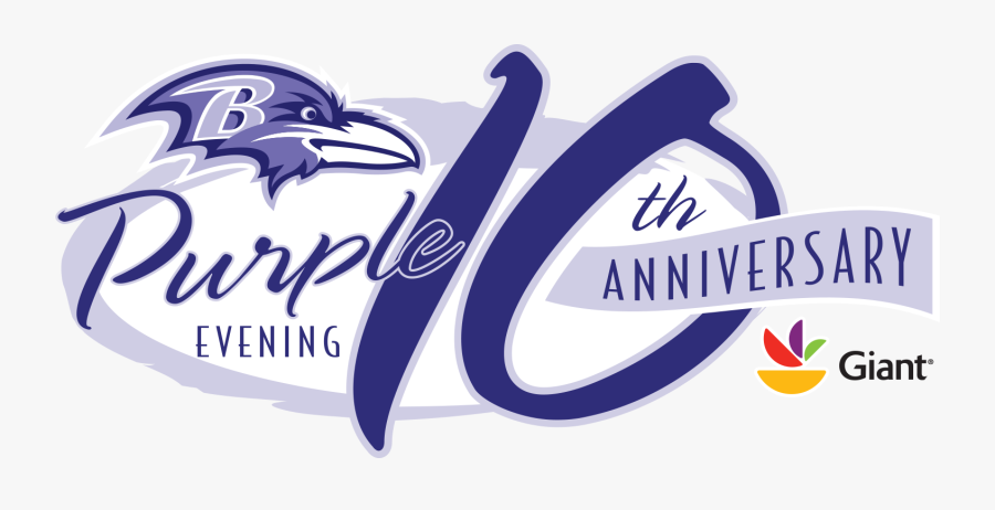 A Purple Evening - Baltimore Ravens, Transparent Clipart