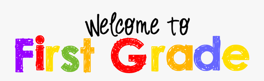 Welcome To First Grade - Transparent 1st Grade Clip Art , Free Transparent  Clipart - ClipartKey