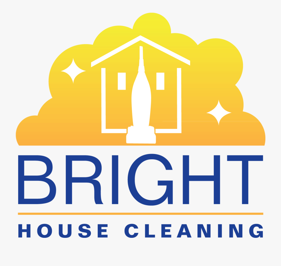 Bright House Cleaning Square - Emblem, Transparent Clipart