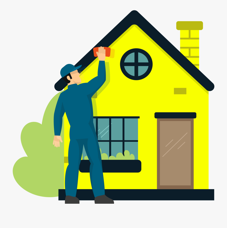Residential Cleaning, Transparent Clipart