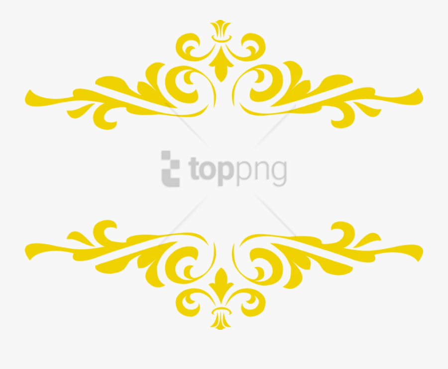 Free Png Download Border Line Design Png Png Images - Design Wedding Border Png, Transparent Clipart