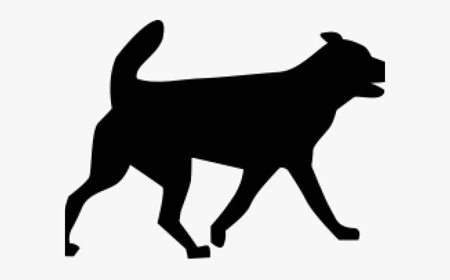 Dog Silhouette Transparent Background, Transparent Clipart