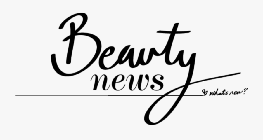 Beauty News Logo, Transparent Clipart