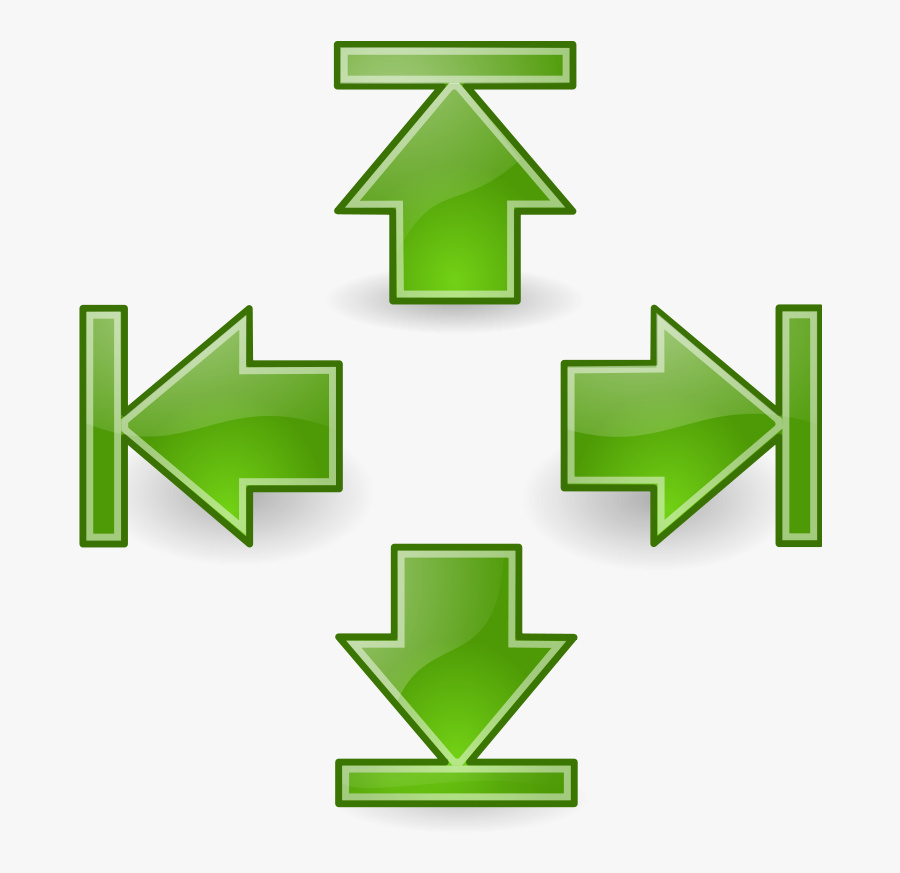 Transparent Limit Clipart - Right Left Up Down, Transparent Clipart