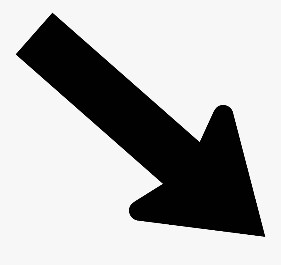 Image Arrow Diagonal Down Right Community Wiki - Diagonal Right Down Arrow, Transparent Clipart