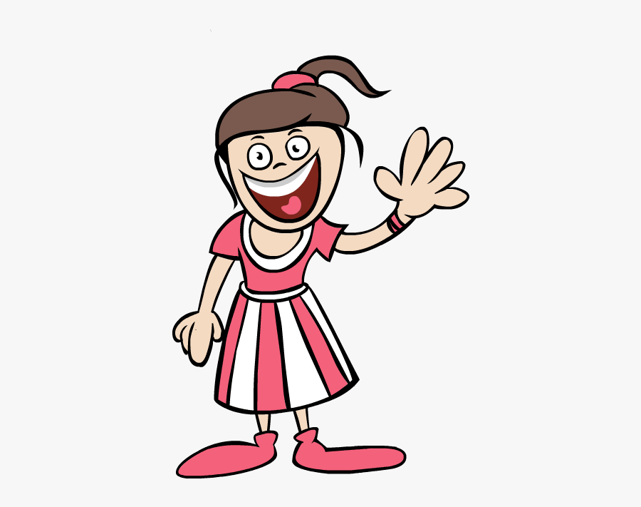 Smile Clipart Excitement - Cartoon, Transparent Clipart