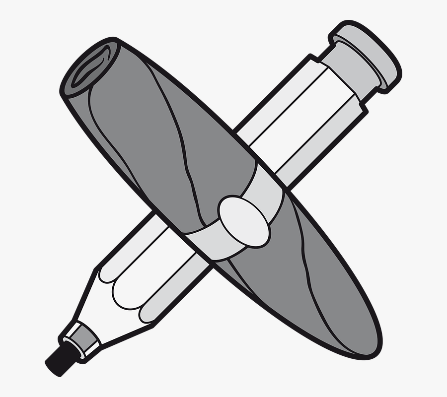 Cigar, Pen, Cross, Transparent Clipart