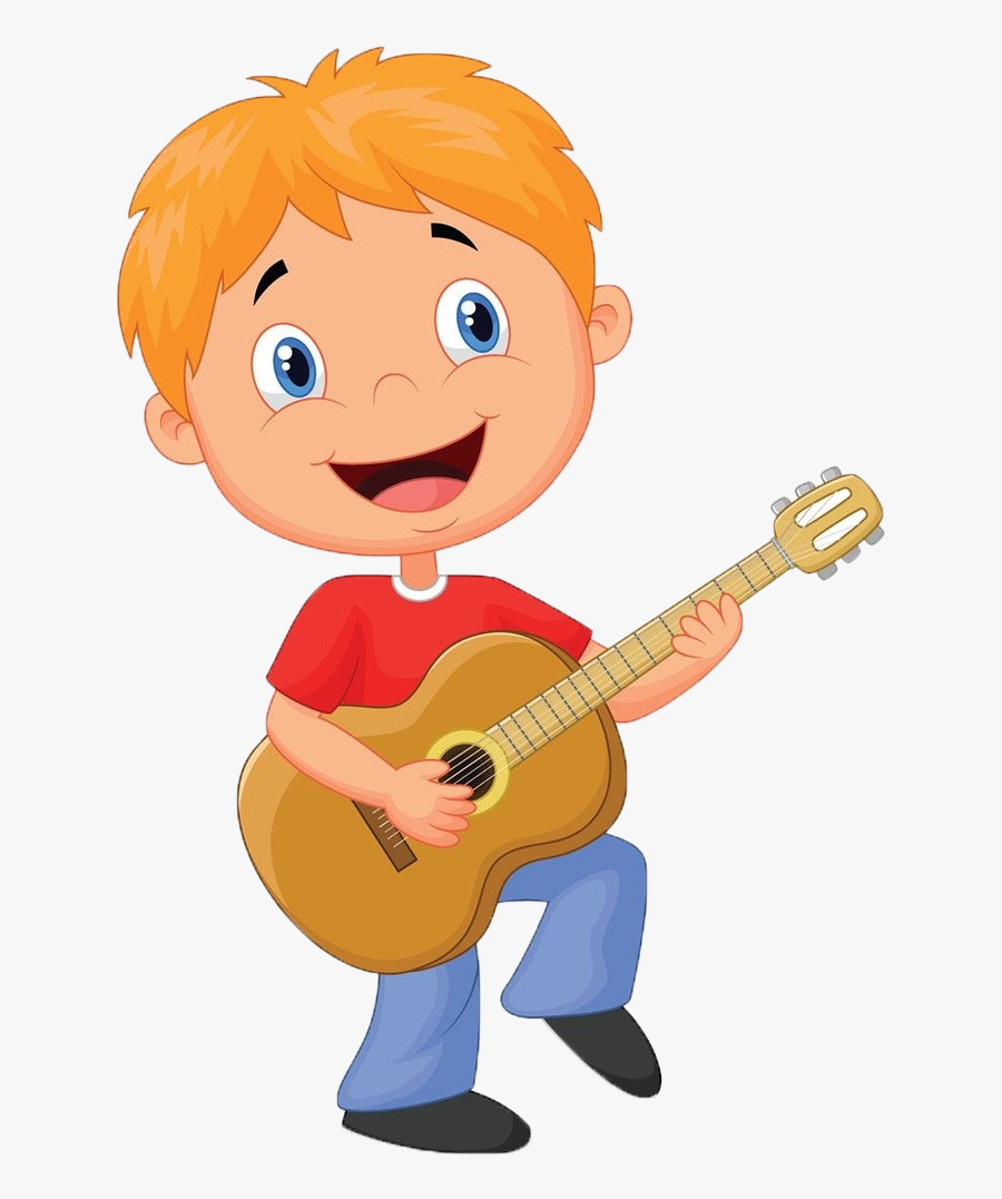 Guitarist Cartoon Clip Art - Play The Guitar Clipart, Transparent Clipart