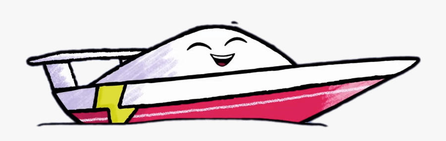 The Speet Boat Excited - Paula The Trawler Toot The Tiny Tugboat Dlpng, Transparent Clipart