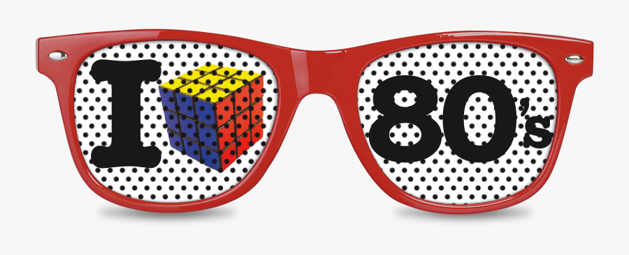 1980s 80s Goggles Free Frame Clipart - Love The 80s Png, Transparent Clipart