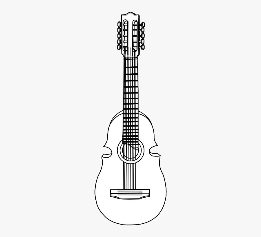 Clipart Guitar Cuatro - Cuatro Guitar Clip Art, Transparent Clipart