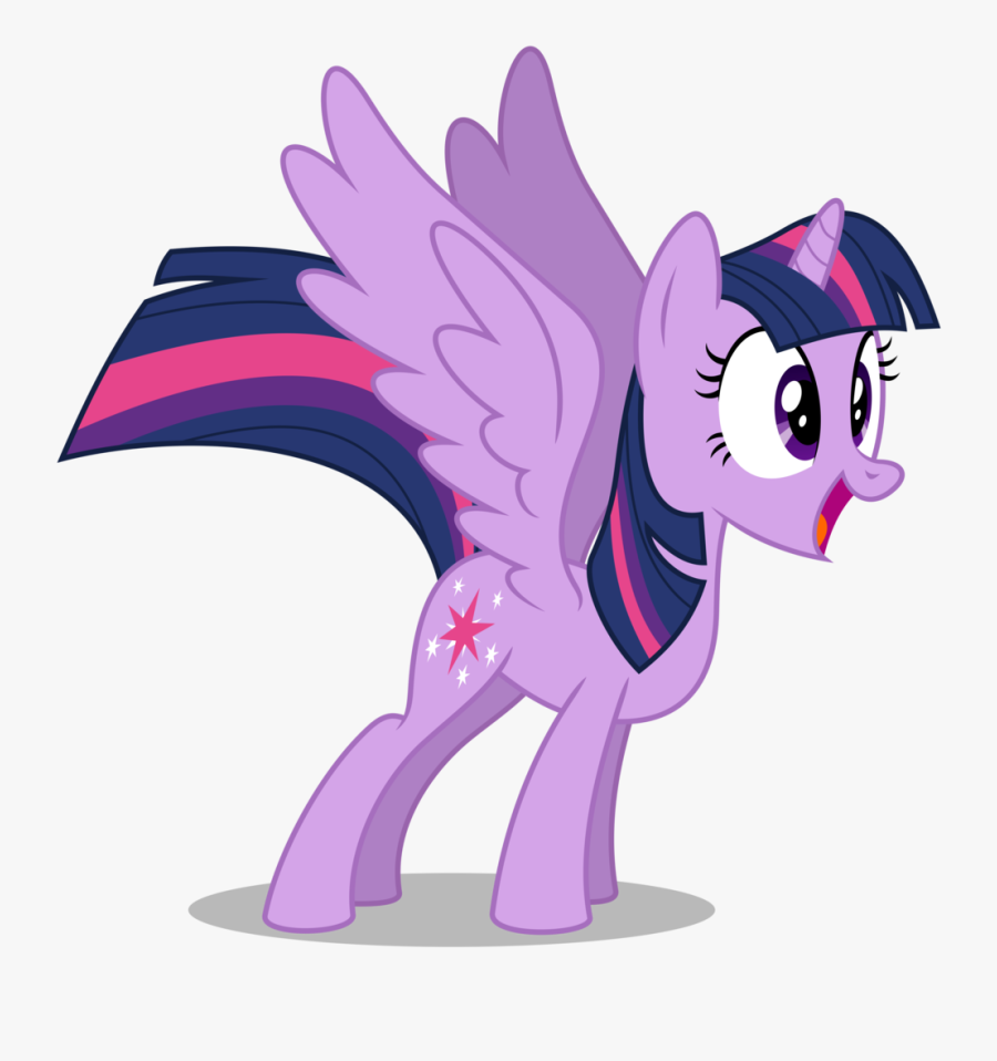 Absurd Res, Alicorn, Artist - My Little Pony Twilight Sparkle Excited, Transparent Clipart