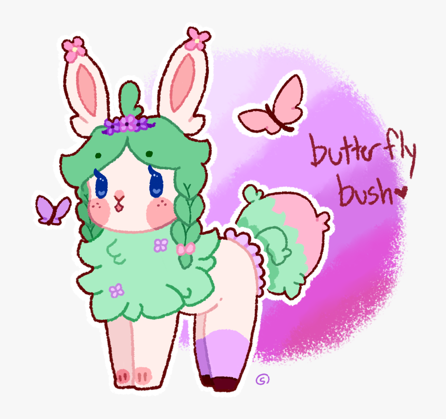 Butterfly Bush Png - Cartoon, Transparent Clipart