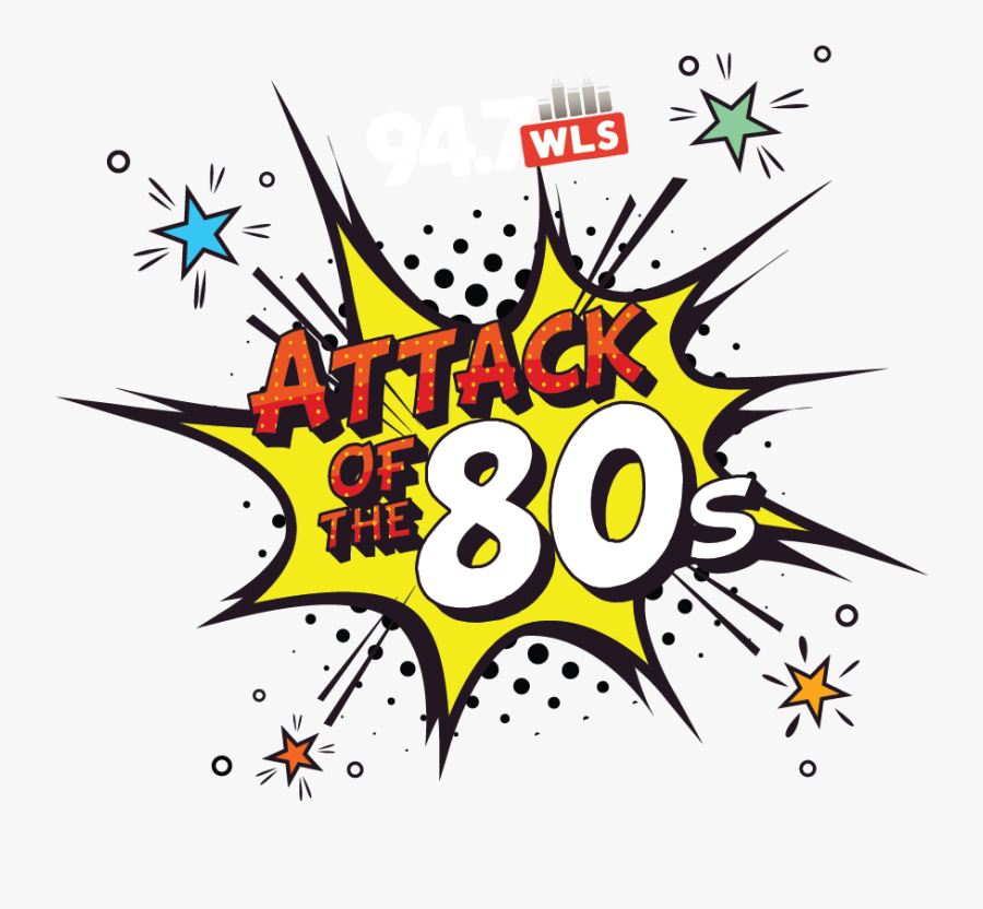 Attack Of The 80's, Transparent Clipart