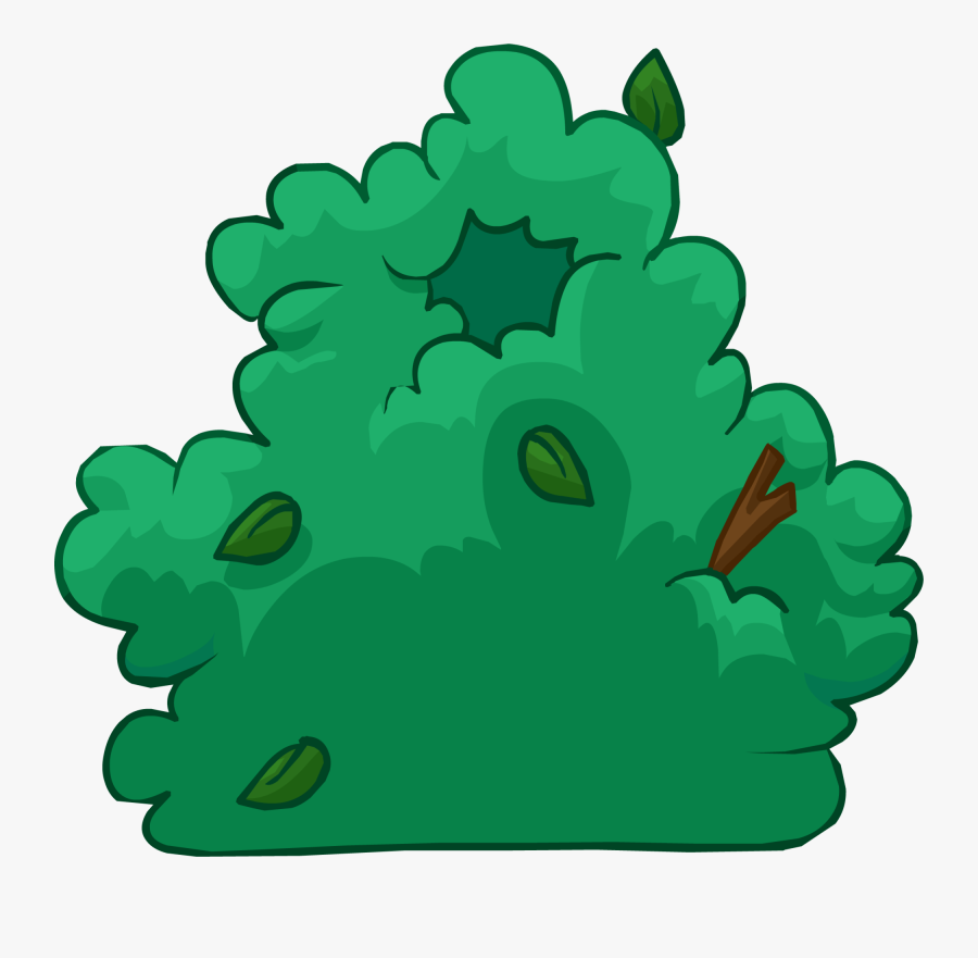 Transparent Bush Cartoon - Hacer Un Disfraz De Arbusto, Transparent Clipart