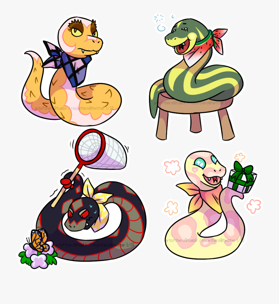 Download Png Black And White Collection Of Free Bush Download - Animal Crossing Snake Villager , Free ...