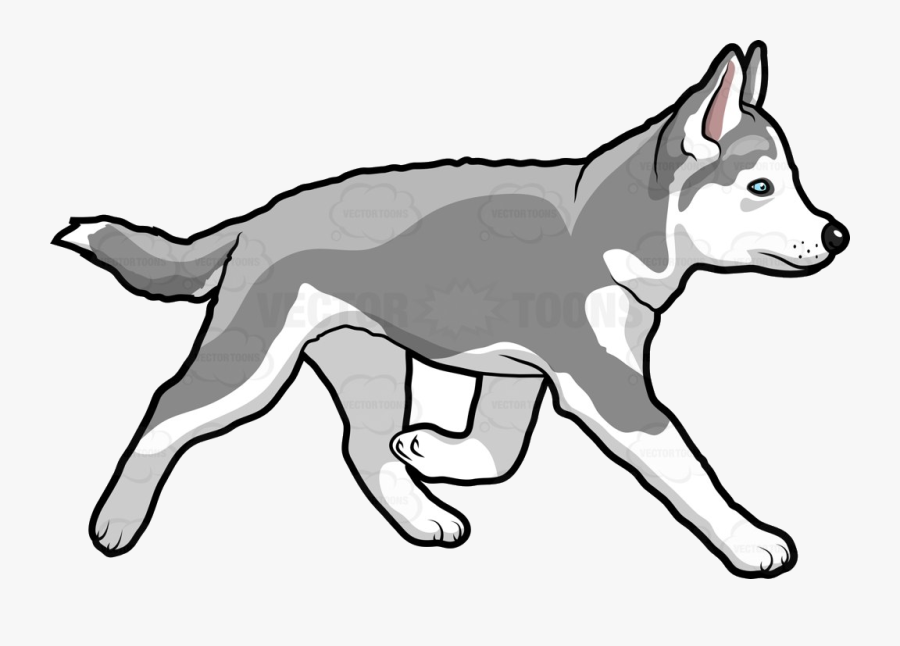 Dog Husky Cliparts Free Clip Art Transparent Png - Dog Running Image Clipart, Transparent Clipart