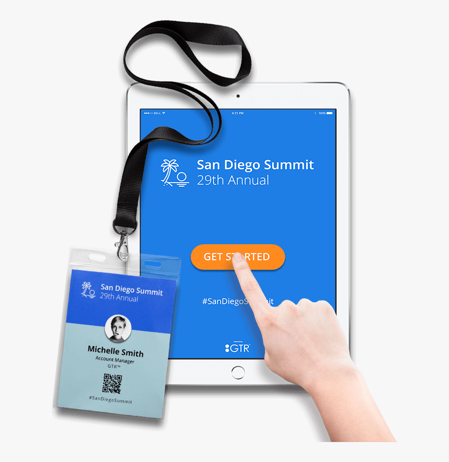 Event Check-in Software - Printing, Transparent Clipart