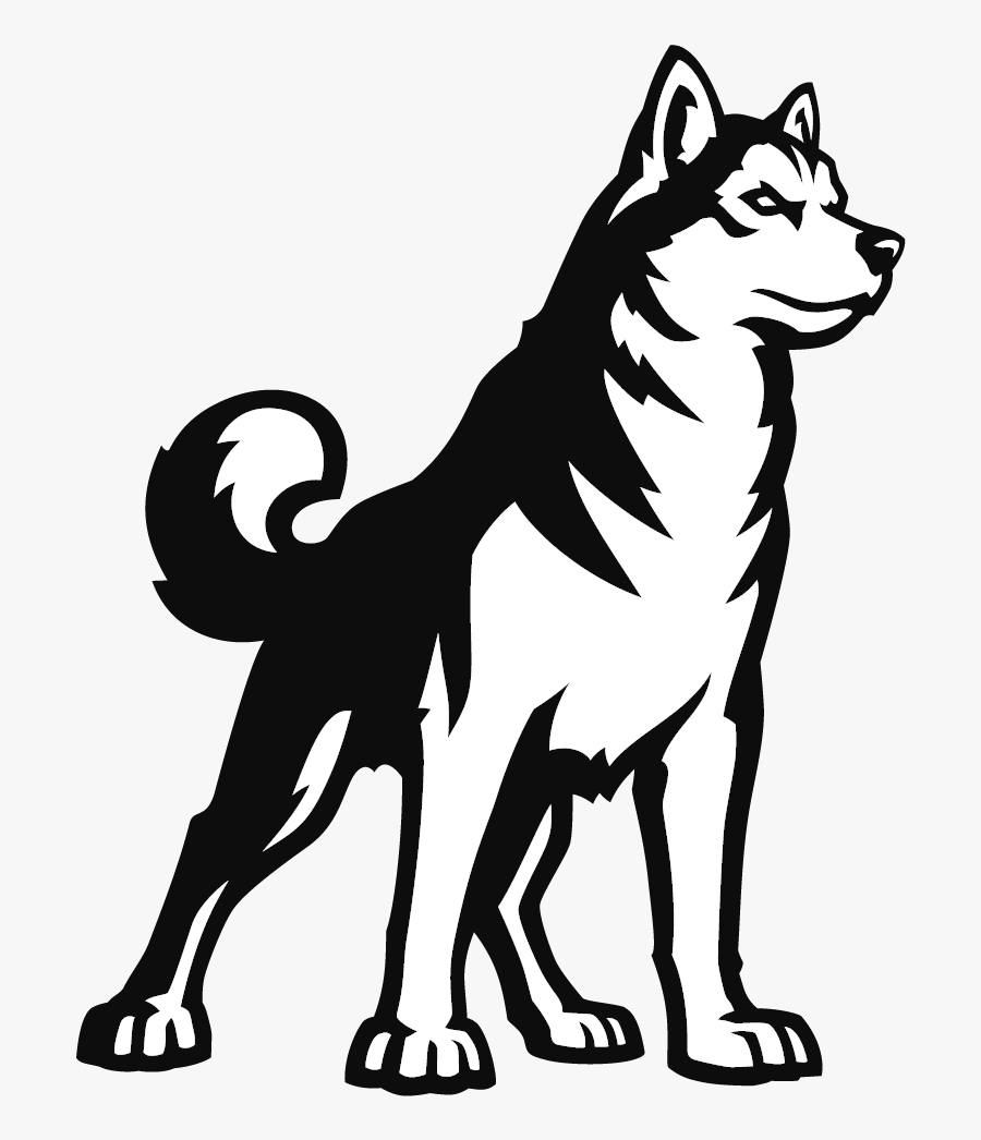 Download Husky Png - Northeastern Husky Translucent Logo , Free Transparent Clipart - ClipartKey
