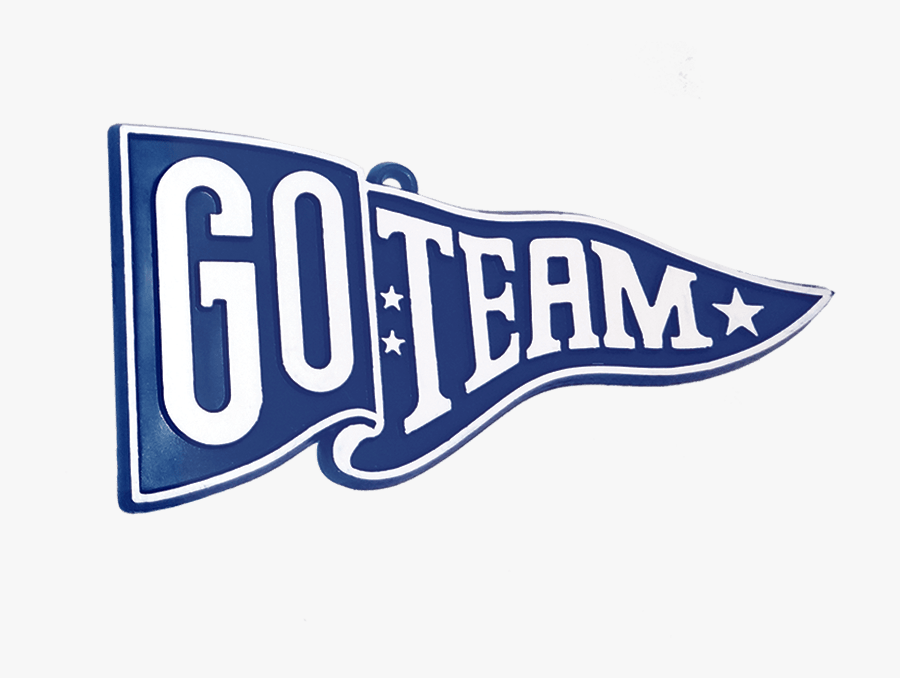 Go Team Pennant Clipart, Transparent Clipart