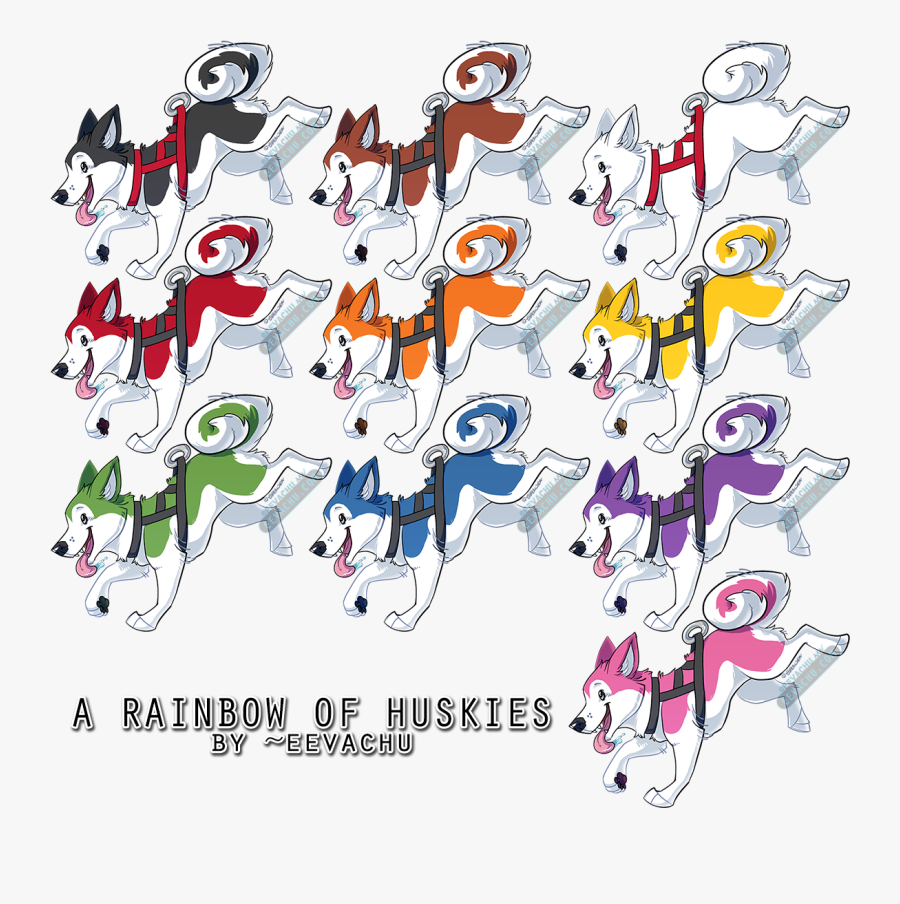 Husky Clip Art, Transparent Clipart