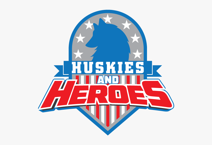 Huskies And Heroes Logo - Graphic Design, Transparent Clipart