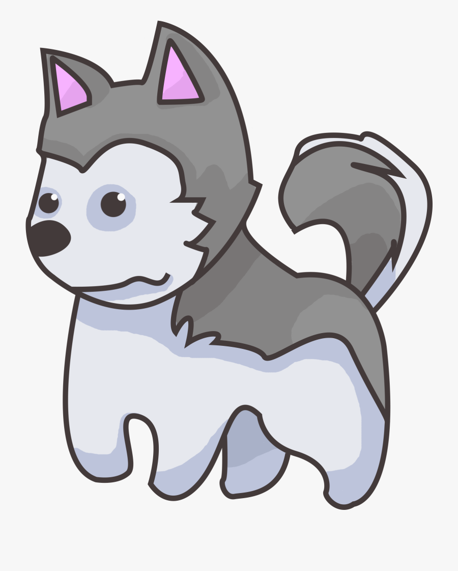 Siberian Husky, Transparent Clipart