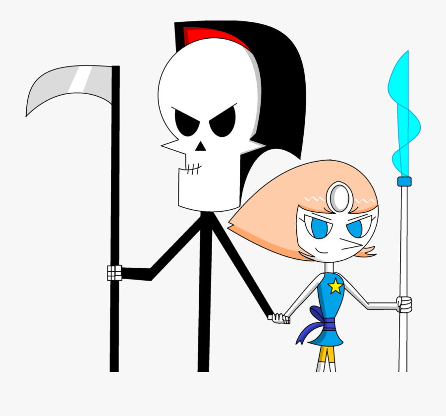 Puccalover345 13 0 Grim X Pearl Team Work By Puccalover345 - Cartoon, Transparent Clipart
