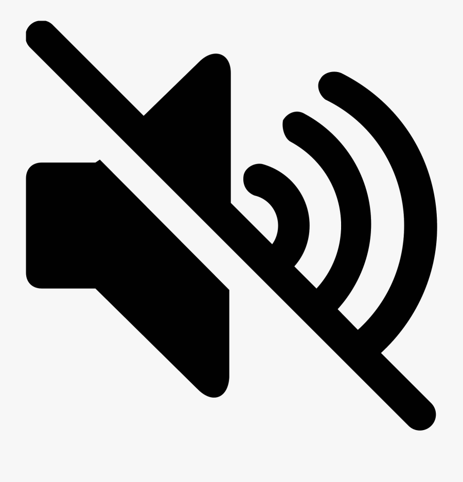 No Audio Icon - No Sound Icon Png, Transparent Clipart