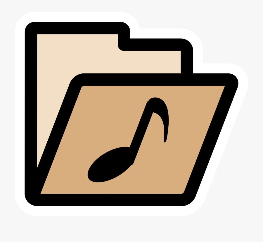 Primary Folder Sound Clip Arts - Open File Icon Png, Transparent Clipart