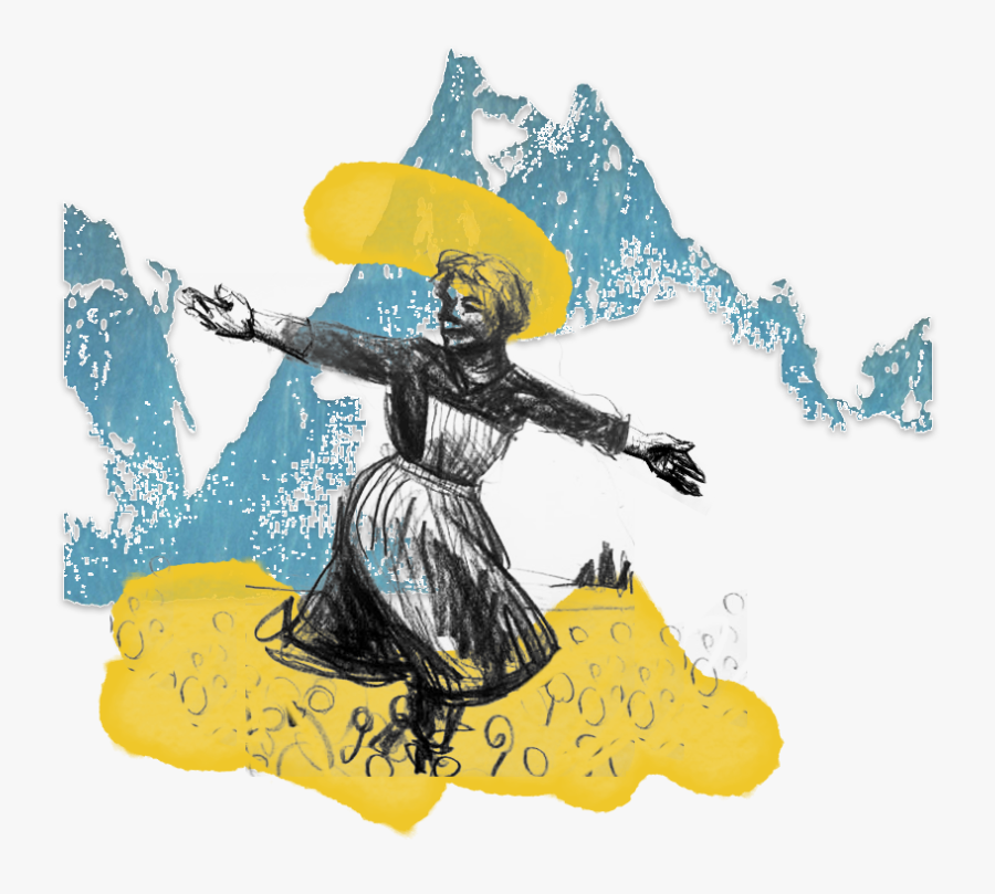Png Transparent Download The Sound Of Music And Cabaret - Illustration, Transparent Clipart