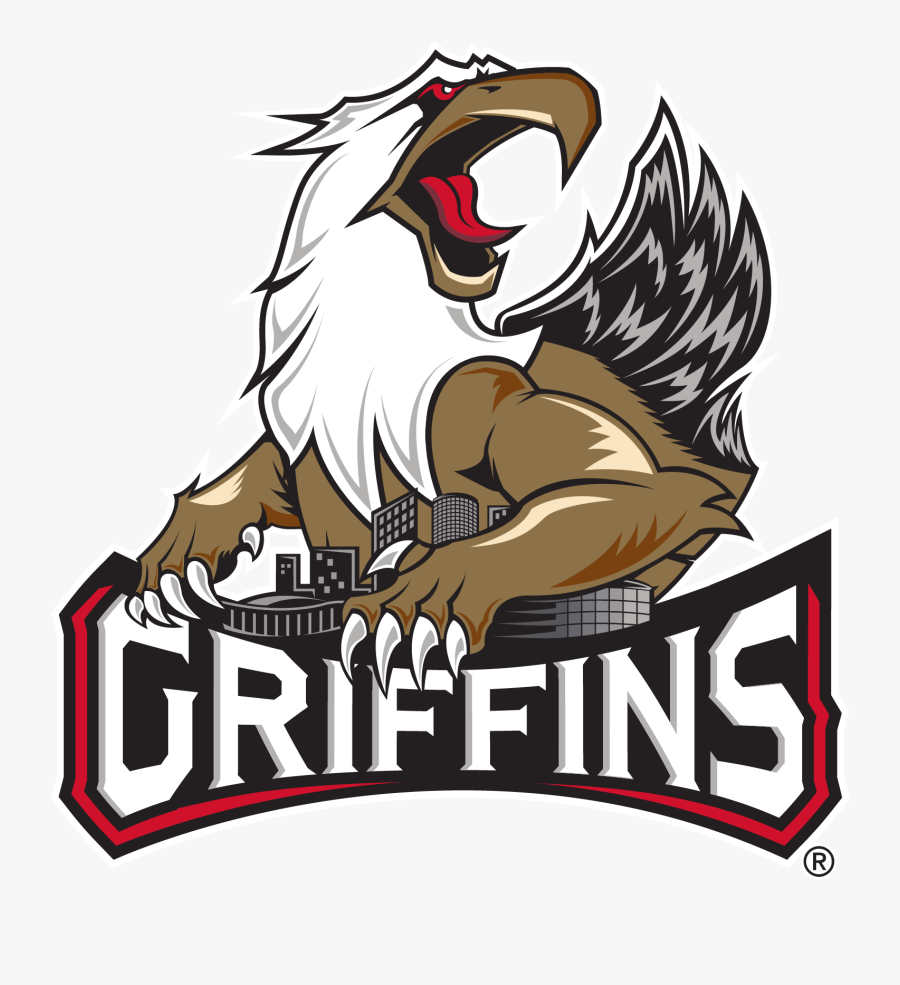 Grand Rapids Griffins - Grand Rapids Griffins Logo, Transparent Clipart