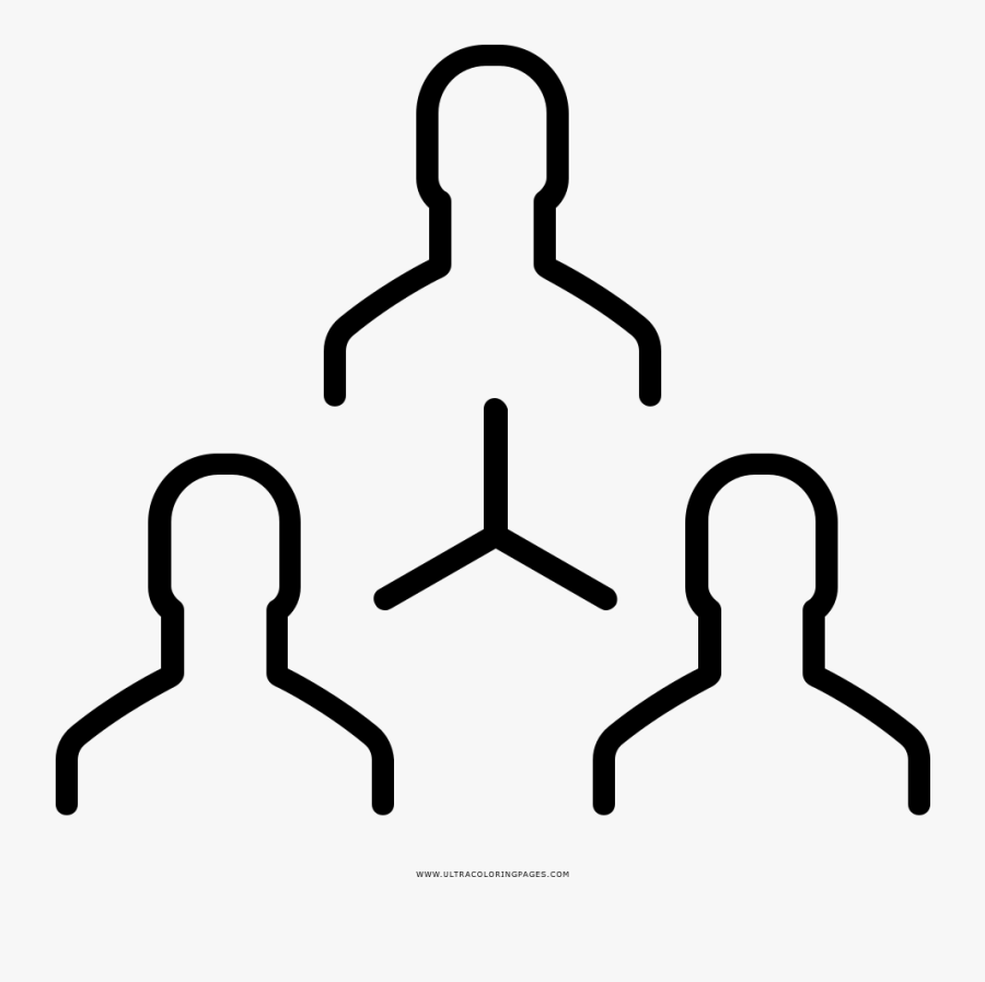 Teamwork Coloring Page - Teamwork, Transparent Clipart