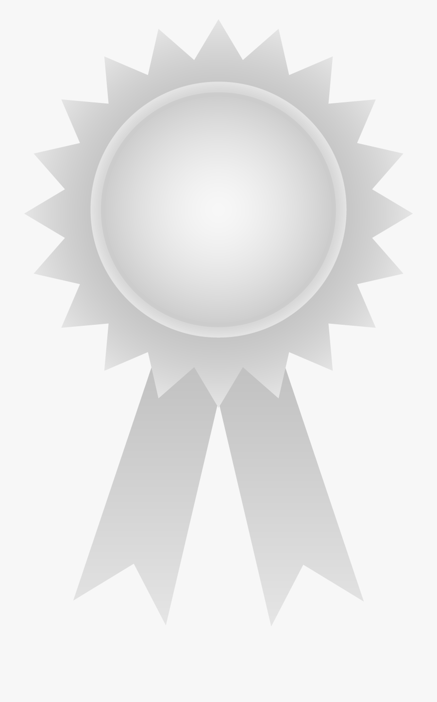 Silver Award Free Clip - Flag Red Green Red, Transparent Clipart