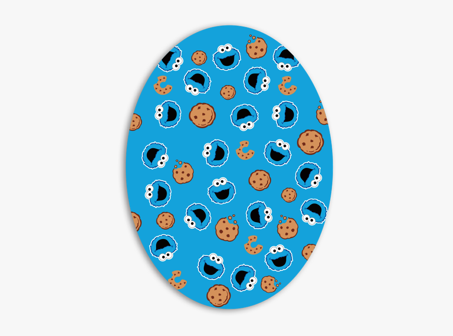Sesame Street Cookie Monster Sleeptime Lite Shell Pattern - Circle, Transparent Clipart