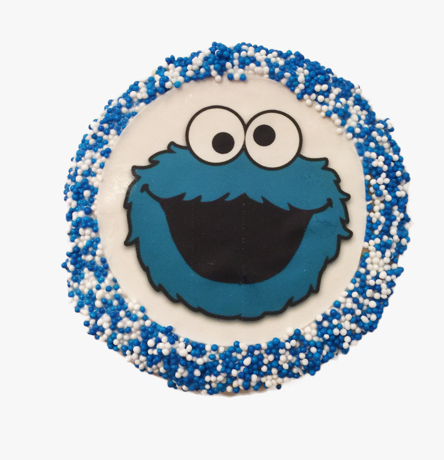 Cookie Monster Sugar Cookies, Transparent Clipart