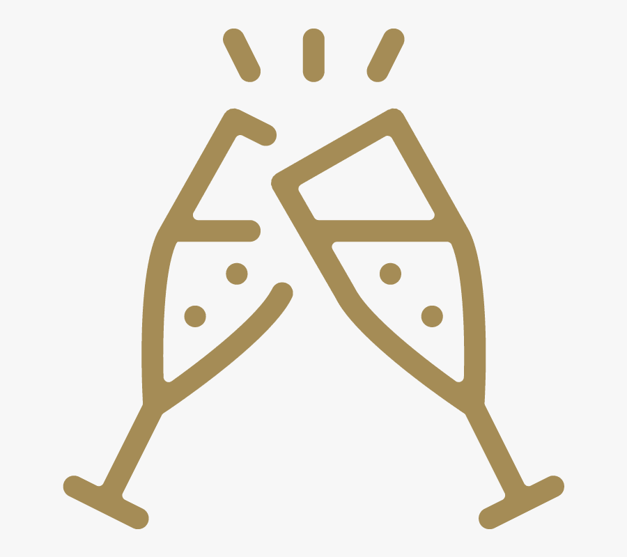 Brindis Icon, Transparent Clipart