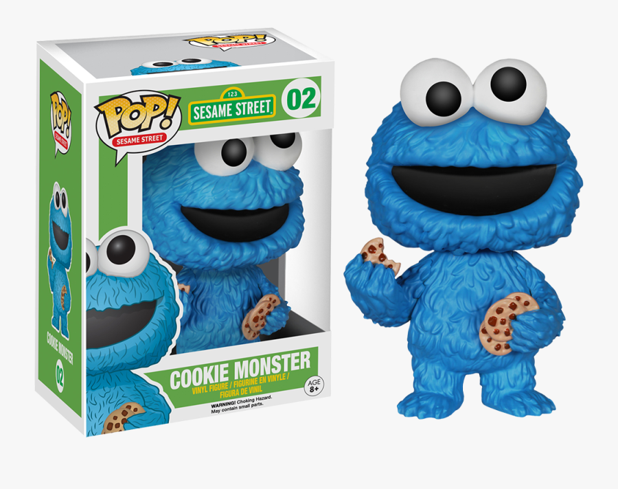 Cookie Monster Funko Pop, Transparent Clipart