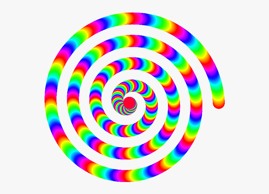 Rainbow Spiral Animation Clipart Animation Clip Art - Rainbow Clipart Spiral, Transparent Clipart