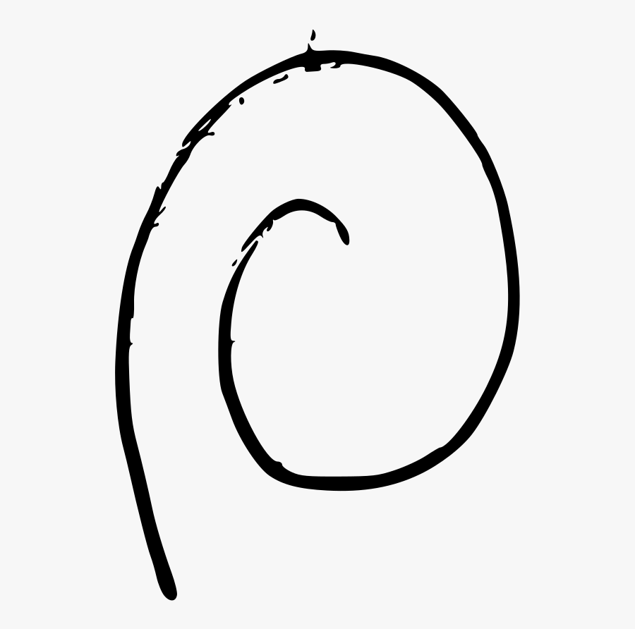 Spiral - Line Art, Transparent Clipart